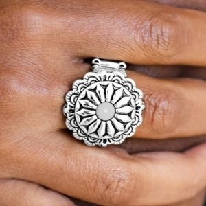 Darinly Daisey Silver Ring #25